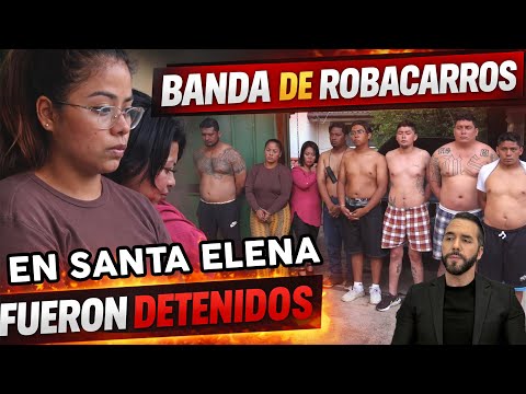 🔥 Cae temida banda de robacarros en Santa Elena, La Libertad 🔥