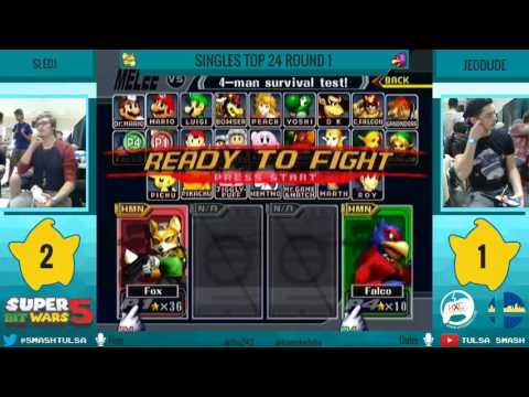 Super Bit Wars 5 - Sledj (Fox) vs Jeodude (Falco) - Singles Top 24