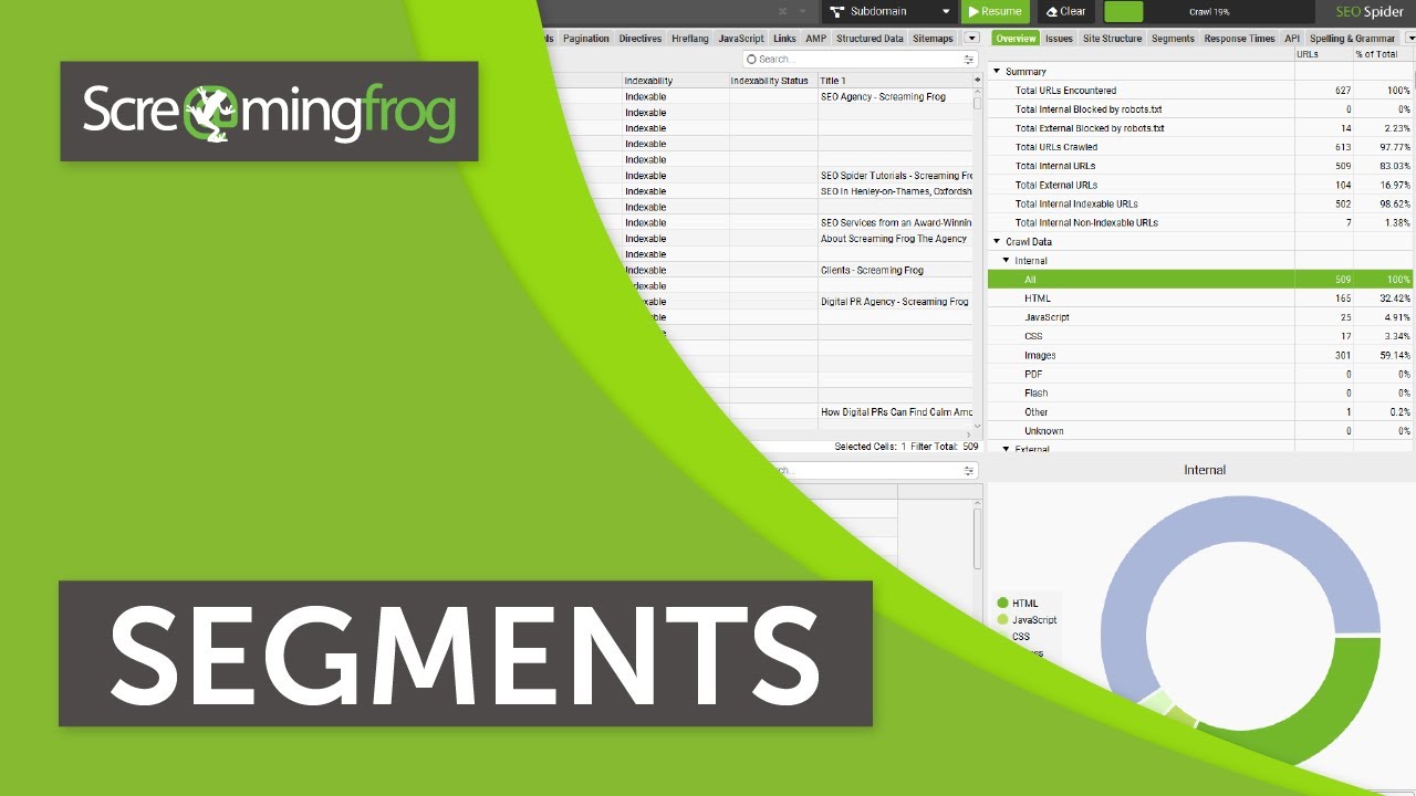 How to Segment A Crawl - Screaming Frog SEO Spider video thumbnail