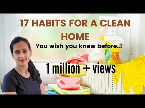 17 Everyday Habits For A Clean Home - Tips For Keeping Home Clean