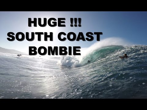 HUGE!!! South Coast Bombie Going Off | RAW | POV | GoPro