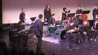 Heim Middle Jazz Ensemble play with guest star John Pittman "Sing, Sing, Sing" by L. Prima
