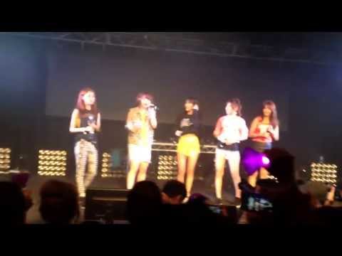 130901 4MINUTE MUZIK Live