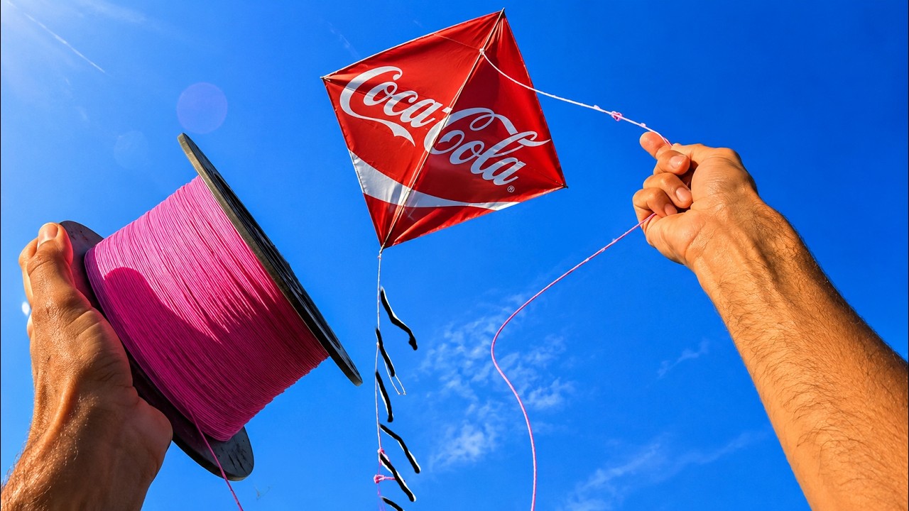 31 Pipas Cortadas com Linha 10 Lisa e Flexinha da Coca-Cola! 😱🔥