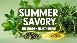 Summer Savory: The Secret Herb for Digestion, Inflammation & Antioxidants! 🌿✨