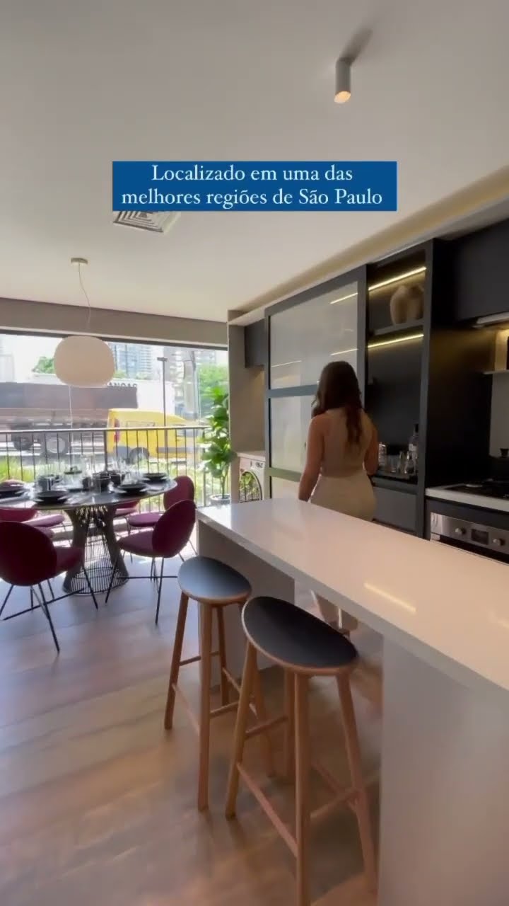 Tour pelo apartamento decorado de 86m² do Zeit Brooklin