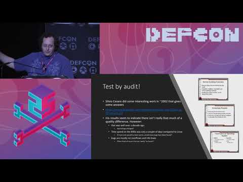 DEF CON 25 - Ilja van Sprundel - Are all BSDs are created equally? A survey of BSD kerne