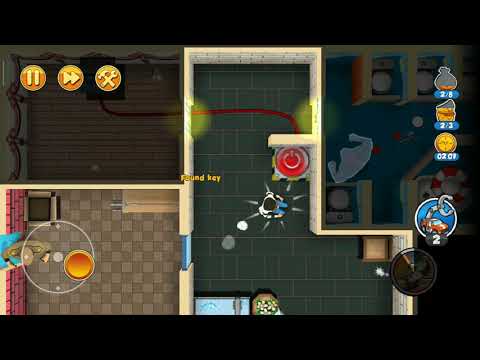Robbery Bob 2: Double Trouble Seagull Bay Level 17 Completed | How To Get 3 Stars