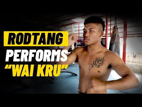 Rodtang's "Wai Kru" Muay Thai Ritual