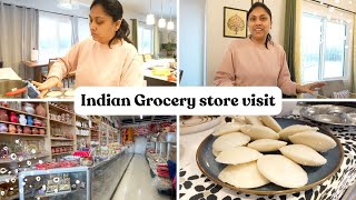 Weekend Vlog - Visiting Indian Grocery Stores in Edmonton - Cooking Idli , Dosa