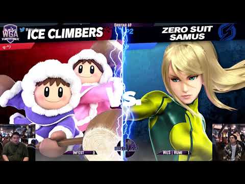 Infest (Ice Climbers) vs. Rumi (Zero Suit Samus) - Orbitar 69 - Pools
