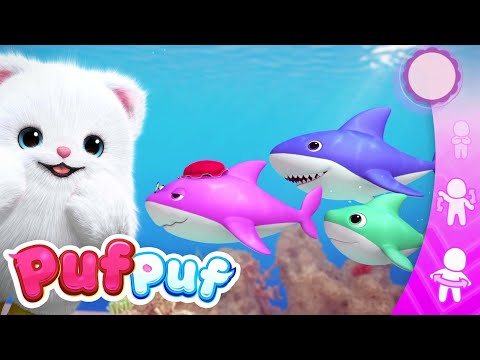 Dansul cântecului „Petrecerea rechinilor!” | Învață mișcările din cântecele Puf Puf