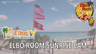 🌅 SUNRISE CAM 🔴 LIVE 24/7 | Fort Lauderdale Beach Weather • Elbo Room live webcam