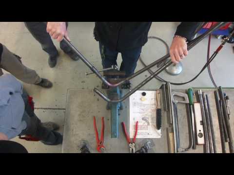 Biegen von Heizungsrohren hohl