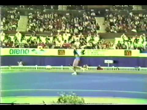 3rd T GDR Jana Furhmann FX - 1985 World Gymnastics Championships 9.775