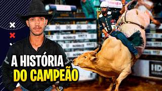 ELE SURPREENDEU AO PARAR EM TODOS OS TOUROS E VENCER O RODEIO