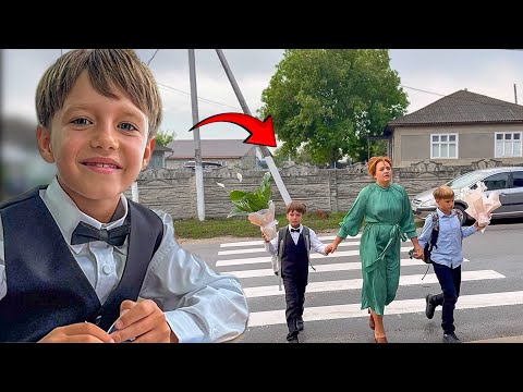 ❤Primul SUNET pentru Ernest clasa 1😱/ Back to school 🏫