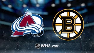 Varlamov, Avalanche shut out Bruins, 4-0