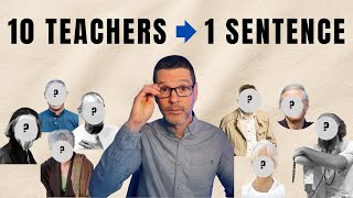 10 Spiritual Teachers — One Sentence Each