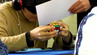 preview picture of video 'Rubik's Cube: Blindfolded 2:50.97'