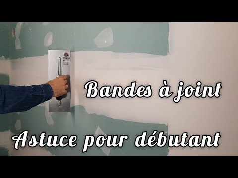 Bandes à joint tuto complet pour débutant 👌