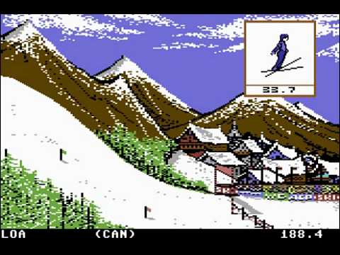 C64 Longplay - Winter Games