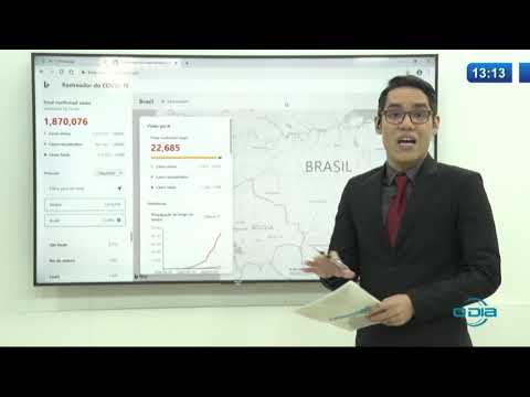 O DIA NEWS 13 04 20 Rastreador do COVID 19 ateÌ 13h07m