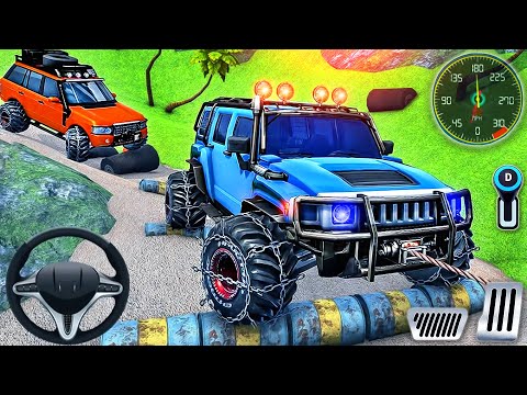 Offroad Jeep Driving Simulator - 4x4 SUV Luxury Mountain Car Drive - Android GamePlay
