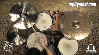 Video thumbnail for Meinl 18" Byzance Brilliant Medium Crash Cymbal - 1517g (B18MC-B-1112015BB) by Memphis Drum Shop