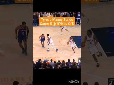 Maxey’s Masterclass: Epic Game 5 Win