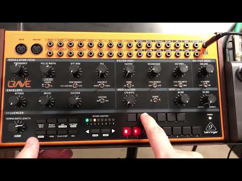 Behringer CRAVE Sequencer: Ratcheting!