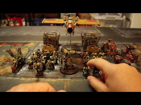 40k Orks 8th edition tactics painting list building