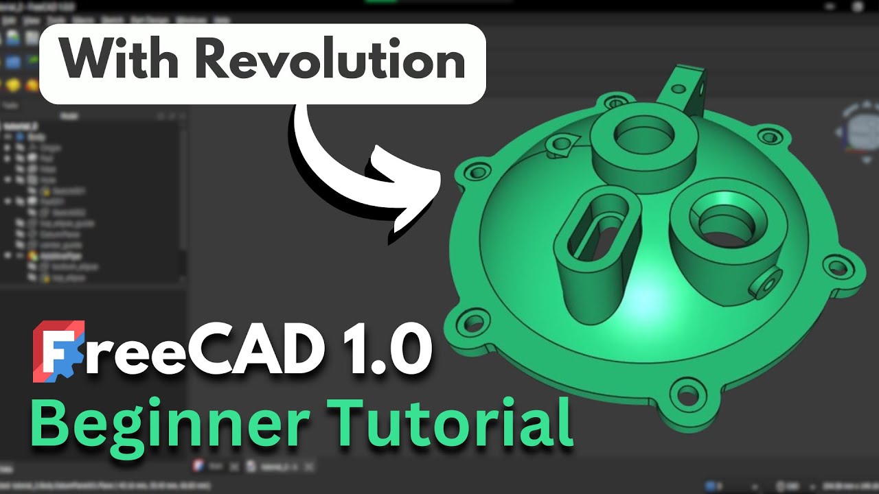 FreeCAD 1.0 Beginner Tutorial | Exercise 7