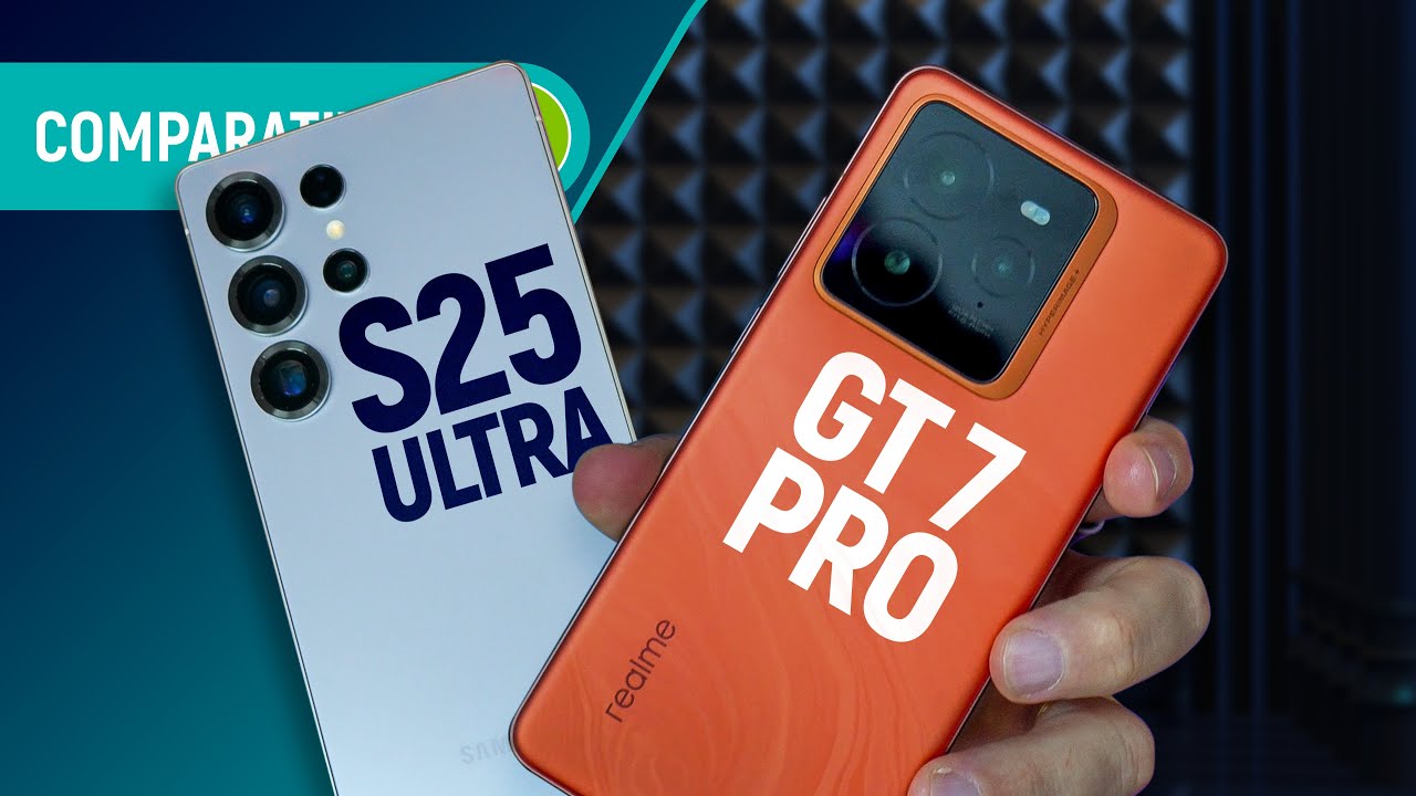 GALAXY S25 ULTRA vs REALME GT 7 PRO: chinesa faz frente ao CELULAR TOP Samsung? | Comparativo