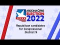 Arizona Horizon Election Debates 2022 Republican Candidates For Congressional District 9