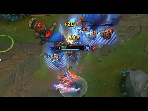 Aphelios's life steal is kinda insane