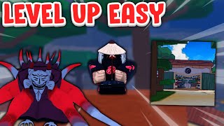 FASTEST & EASIEST Method to Leveling and Ranking Up in Shindo Life! | How to Level Up Fast in Shindo