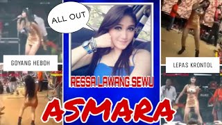 Download lagu ASMARA - Ressa Lawang Sewu ||Goyang HOT Baju Glowing Ketat || mp3