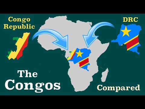 Democratic Republic of the Congo and Republic of the Congo Compared