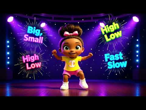 Opposites Song for Kids | Big and Small, Fast and Slow | Kamkam’s Kids Songs