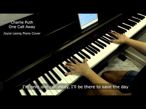 Charlie Puth - One Call Away - Piano Cover (with lyrics) & Sheets