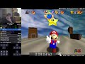 SM64 120 Star Speedrun In 1 39 51