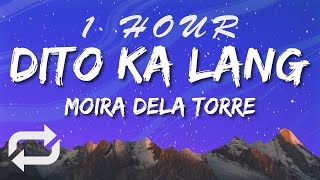 Moira Dela Torre- Dito Ka Lang In My Heart - Flower of Evil 악의 꽃 OST_R_R | 1 HOUR