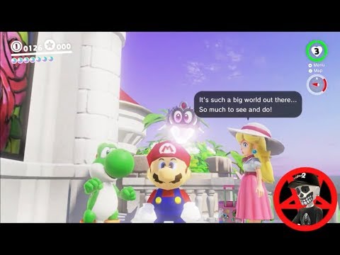 Super Mario Odyssey Guide Mushroom Kingdom Power Moon # 15