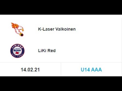 K-Laser Valkoinen vs LiKi Red (U14 AAA)