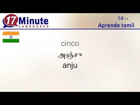Aprende tamil (2ª parte)