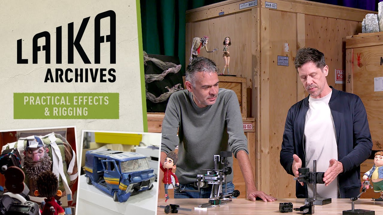 Rigging and Practical Effects in ParaNorman | LAIKA Archives