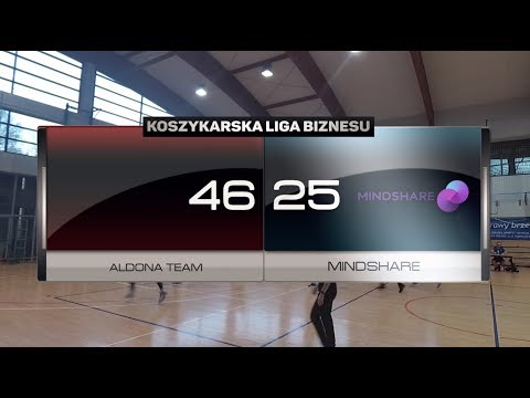 Aldona Team vs Mindshare - VIII kolejka - III Liga Warszawa - Koszykarska Liga Biznesu