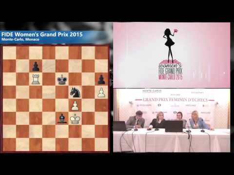 Round 4 Zhukova (UKR) 0 - 1 Muzychuk M (UKR)