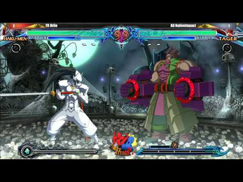 BlazBlue ChronoPhantasma TR Orlie vs AG NativeImpact- Puerto Rico First Attack Tournament